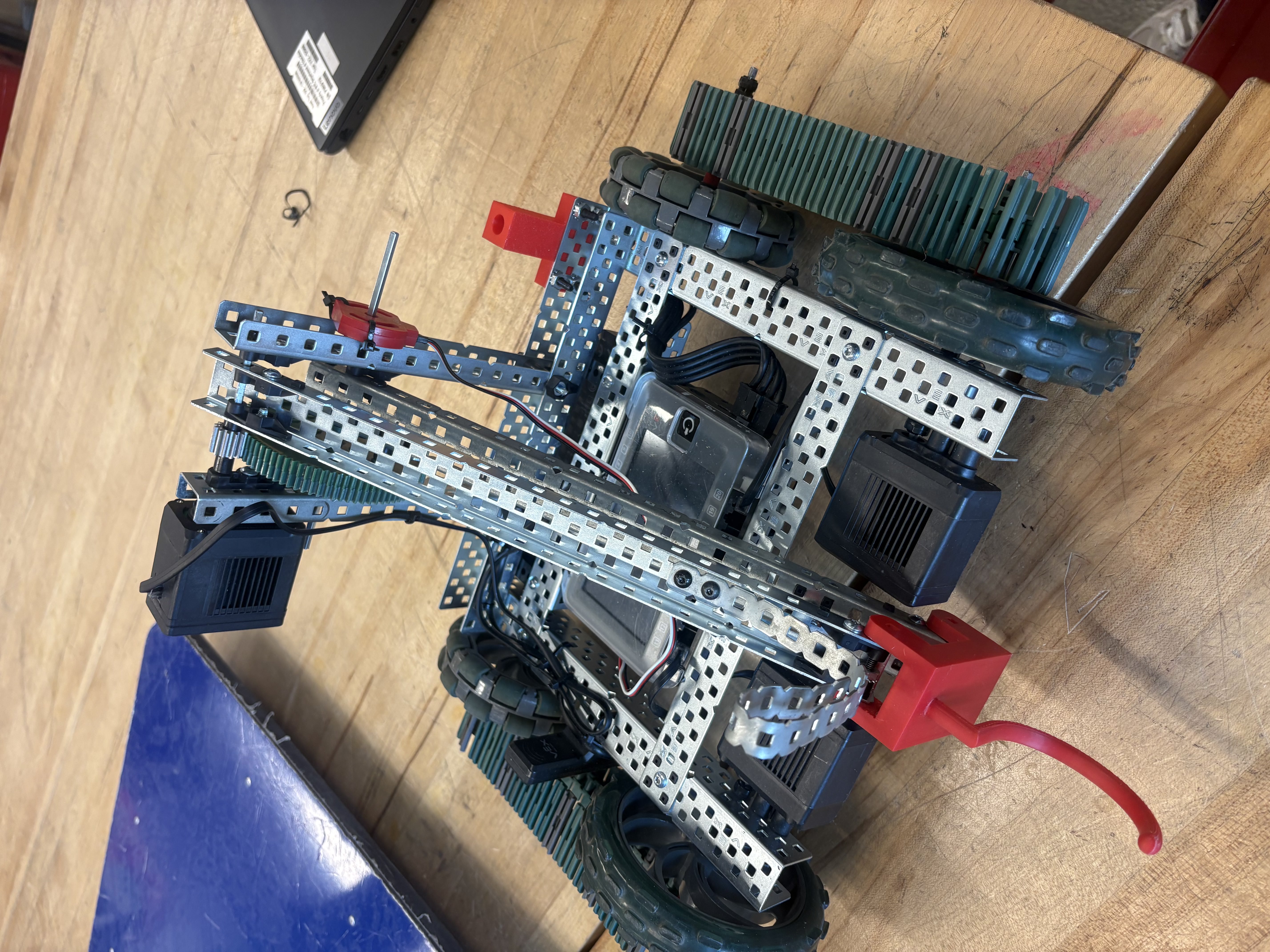Final VEX robot from one angle